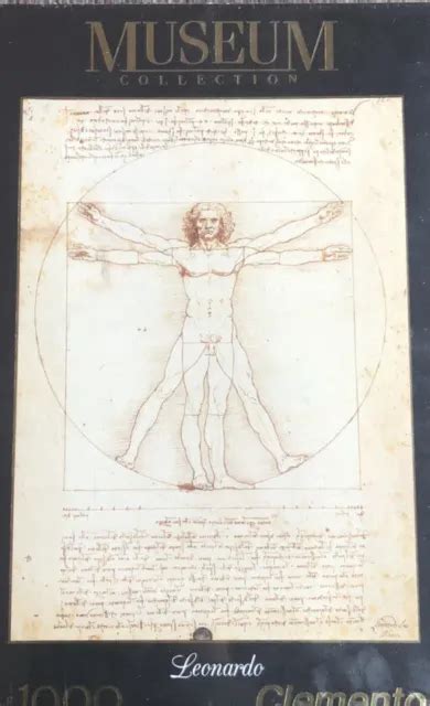 Clementoni Jigsaw Puzzle Museum Collection Leonardo Da Vinci Vitruvian