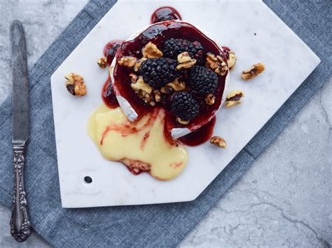 Blackberry Balsamic Baked Brie — Foodborne Wellness