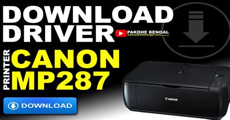 Download Driver Printer Canon Pixma Mp287 Driver Canon Mp287 Lengkap Tutorial Pakdhe Bengal