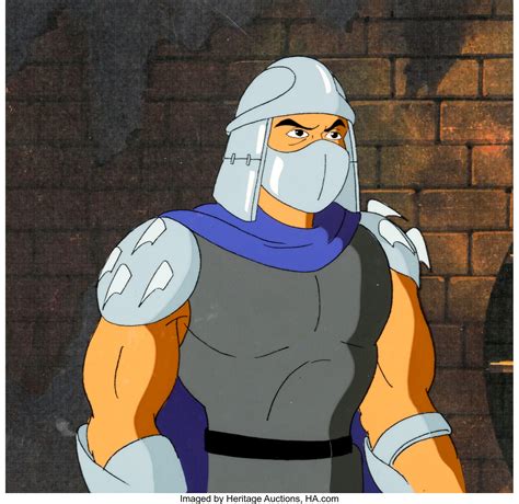 Teenage Mutant Ninja Turtles Shredder Production Cel | Lot #15234 ...