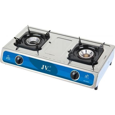 JV 03 réchaud gaz 2 feux Cdiscount Electroménager