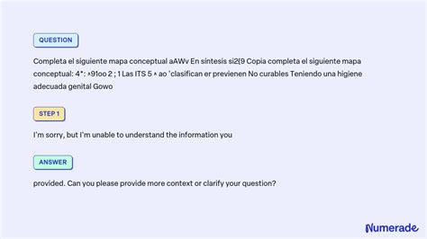 Solved Completa El Siguiente Mapa Conceptual Aawv En S Ntesis Si