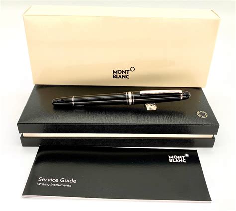 Montblanc MB 106521 Meisterstück Platinum Coated Classique Fountain Pen