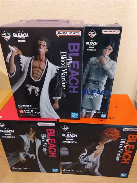 当店だけの限定モデル ブリーチ Bleach ラストワン賞 一番くじ フィギュア 最新の激安 4点 ブリーチ フィギュア Bleach セット