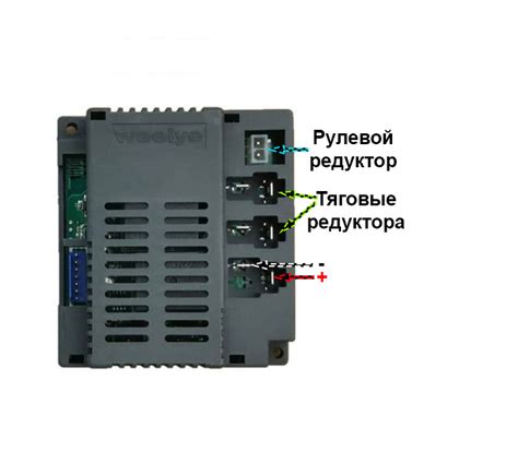 Блок управления с пультом для детского полноприводного электромобиля ...