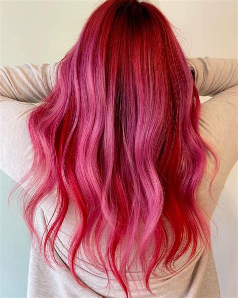 12 Stunning Red And Pink Hair Color Ideas For A Bold New Look