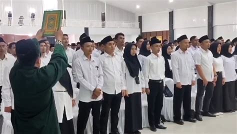 Resmi Dilantik Anggota Pps Di Kota Tasikmalaya Diminta Bekerja