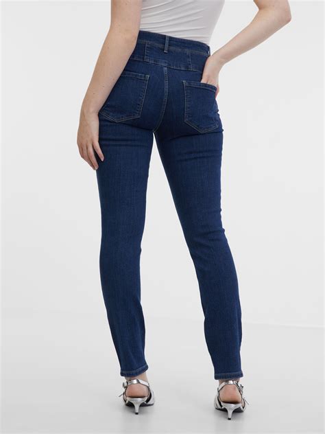 Dunkelblaue Skinny Fit Jeans Damen Orsay Orsay At Der Offizielle E