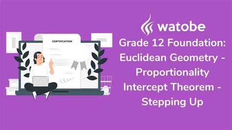 Grade 12 Euclidean Geometry Foundation Proportionality Intercept