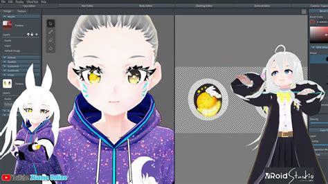 Rabbit Moon How To Make Avatars For Vroid Studio Youtube