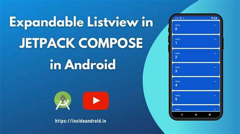 Expandable Listview In Android Jetpack Compose Tutorial Youtube