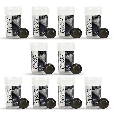 Hot Ball 50 Tons De Cinza Kit 10UN Distribuidora Hotflowers