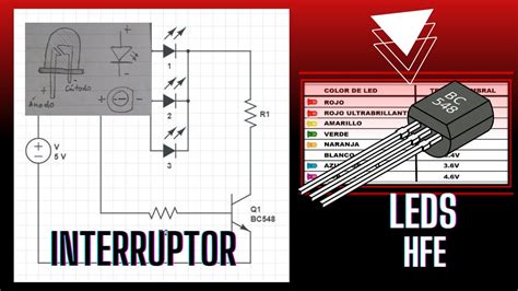 TRANSISTOR COMO INTERRUPTOR EXPLICACION PRACTICA TEORIA YouTube