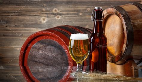 Beer barrel | High-Quality Food Images ~ Creative Market