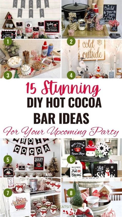 15 Hot Cocoa Bar Ideas Grill Cuisines