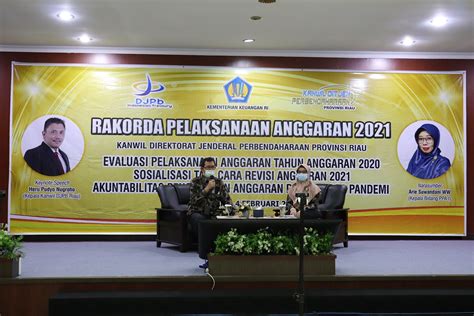 Rakorda Pelaksanaan Anggaran 2021