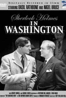 Sherlock Holmes In Washington 1943 Basil Rathbone Nigel Bruce