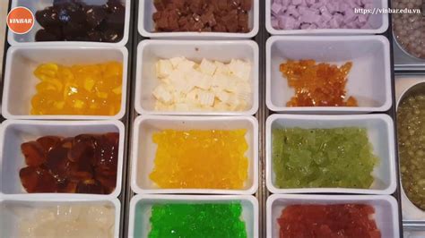 Top 20 các loại thạch trà sữa hot nhất hiện nay