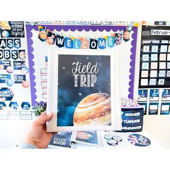 Space Theme Classroom Decor Bundle Outer Space Classroom Decor | TPT