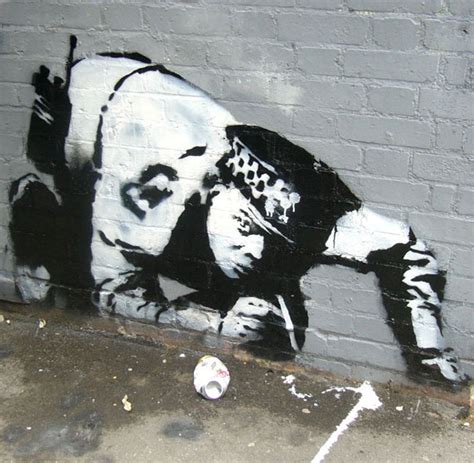 Banksy Graffiti Art | Famous Graffiti Art