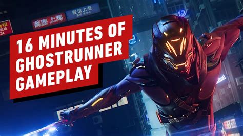 Ghostrunner Minutes Of Gameplay Summer Of Gaming Youtube