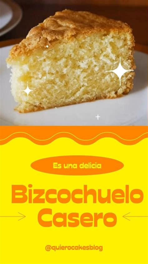 Bizcochuelo Casero Esponjoso Y Alto ¡receta Fácil Recipe Mini