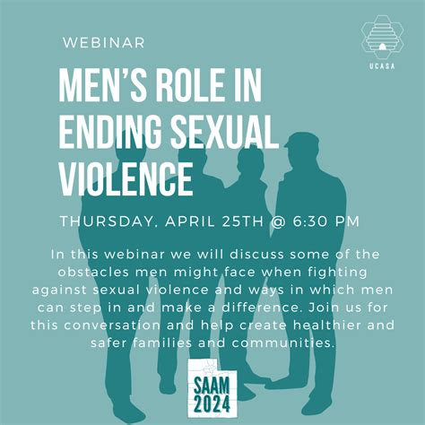 Using Our Strength Men’s Role In Ending Sexual Violence Webinar Utah Coalition Against Sexual