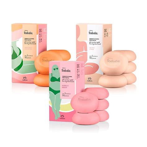 Kit Caixas De Sabonetes Natura Tododia Sortidos Shopee Brasil