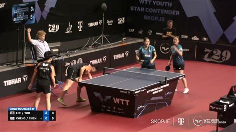 Cheng Chen Tpe Vs Lee Yoo Kor U Gd Sf Wtt Youth Star