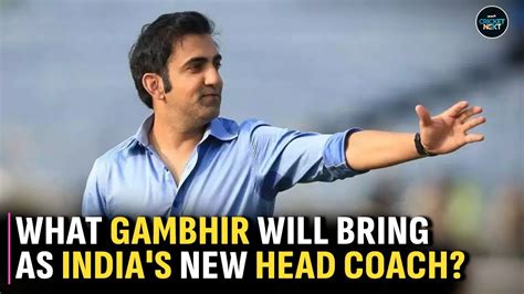 Gautam Gambhir Appointed Head Coach Of India Mens Team Will Replace