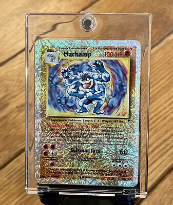 2002 Pokemon Legendary Collection Reverse Foil Holo Machamp 15 110