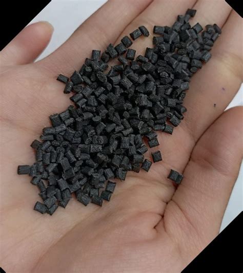 Nylon 66 Glass Filled Black Compounds For Industrial Packaging Size