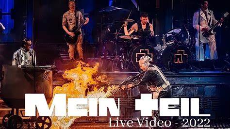 Rammstein Mein Teil Live 2022 Rammstein Live Recording 2 3 4