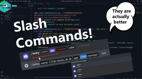 Time To Switch To Slash Commands Discord Python YouTube