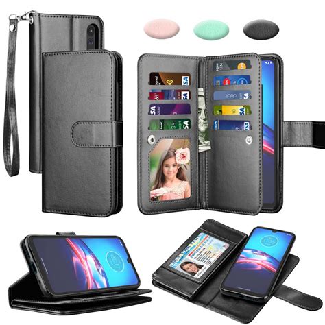 Moto E 2020 Case Motorola Moto E2020 Wallet Case Takfox Id Cash Credit Card Slots Holder Pouch