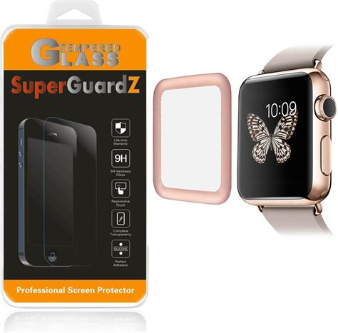 For Apple Watch Series 2 38 Mm 3d Curved Full Cover Tempered Glass