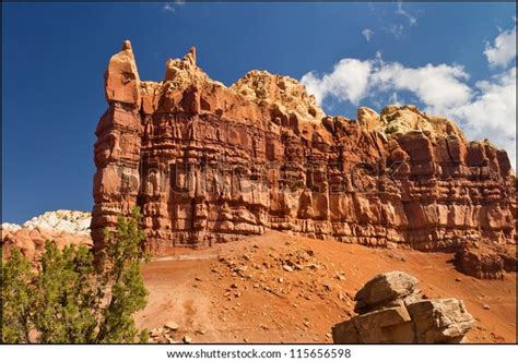 New Mexico Desert Landscape Stock Photo (Edit Now) 115656598