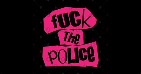 Fuck The Police Punk Rock Fuck The Police Sticker Teepublic