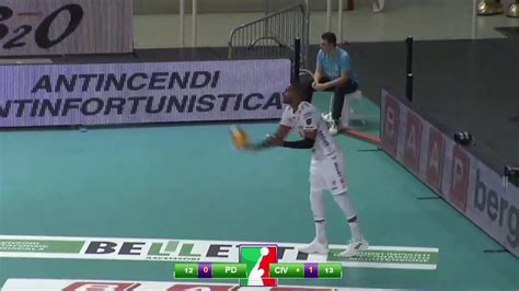 Pallavole SuperLega Padova Civitanova 0 3 Highlights YouTube