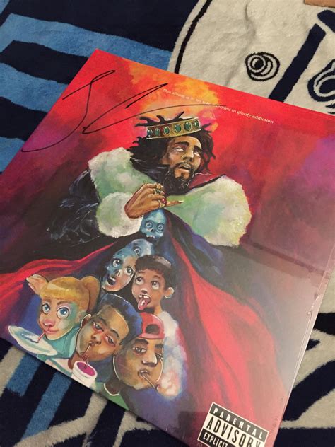 Finally Got My Signed J Cole Vinyl Been Waiting More Than A Year