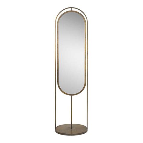 Kalalou 15 X 68 Tall Oval Floor Mirror Floor Mirror Freestanding