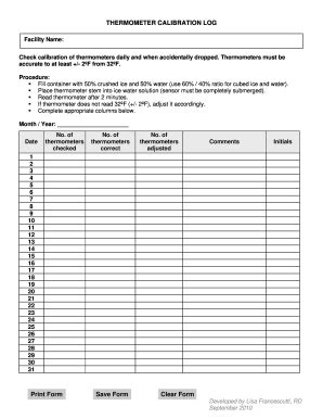 Printable Calibration Log Sheet - images.go-banana.com