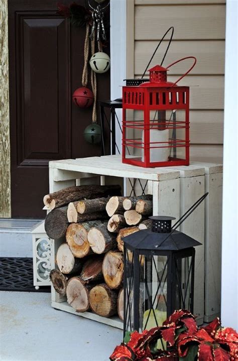 Comfy Rustic Outdoor Christmas D Cor Ideas Digsdigs