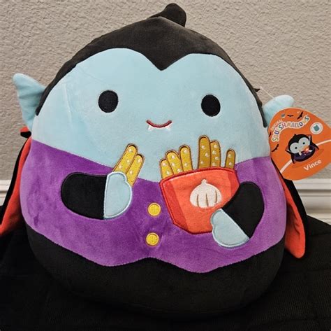 Squishmallows Toys 223 Halloween Squishmallow Vince The Vampire