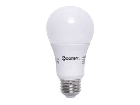 EcoSmart A19 60W Equivalent LED Bulbs (24-Pack)