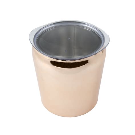 Cambridge Silversmiths Quart Copper Insulated Stainlses Steel Ice