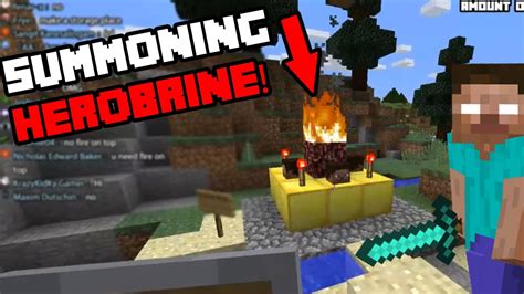 Minecraft Summoning Herobrine Finding Herobrine Episode 4 Youtube