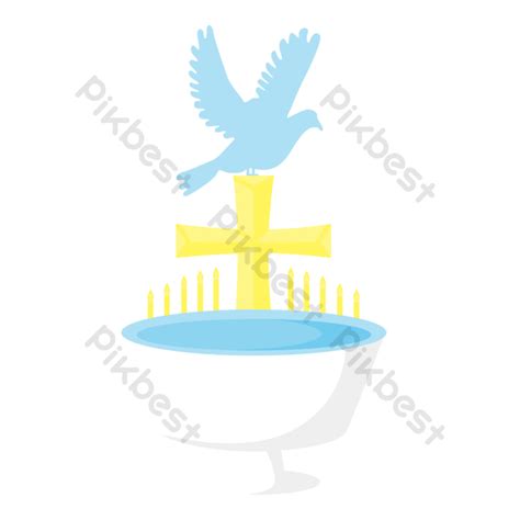 Cartoon White Dove Baptism Clipart PNG Images | PSD Free Download - Pikbest