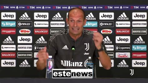 Monza Juve Allegri Mi Mancavano Le Notizie Sul Mio Esonero Non Ci