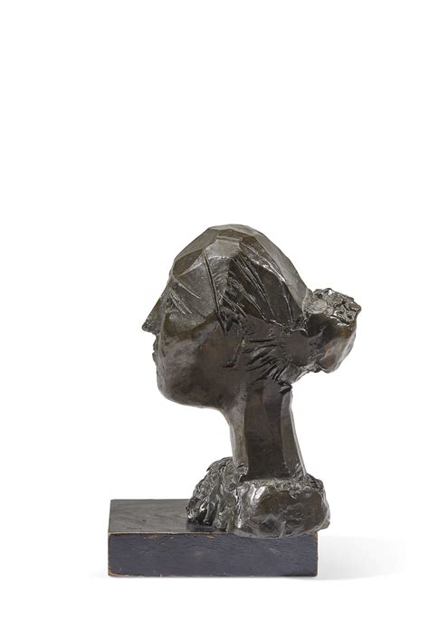 Pablo Picasso 1881 1973 Tête De Femme Au Chignon Christies